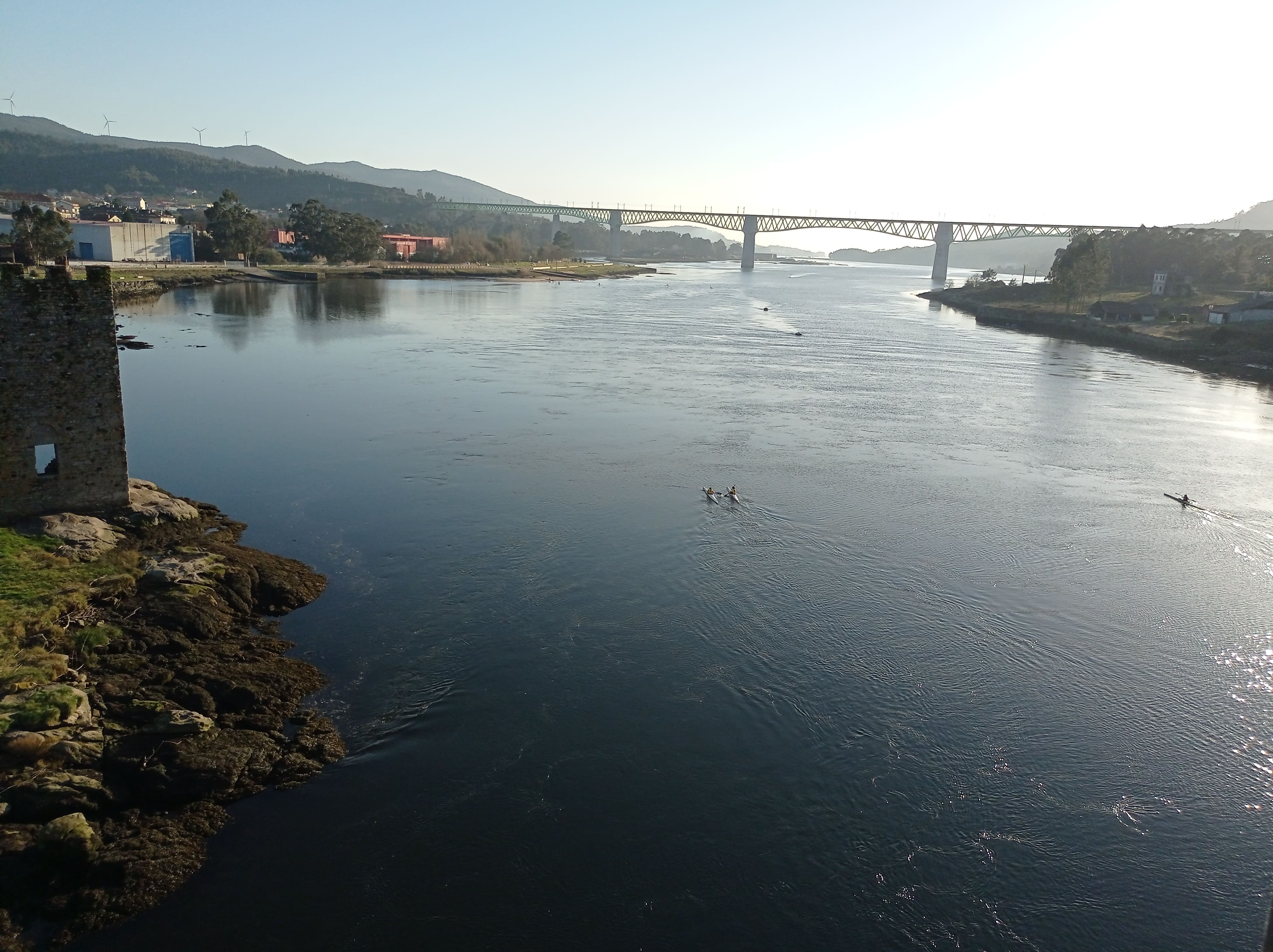 Vista do comenzo da Ria de Arousa